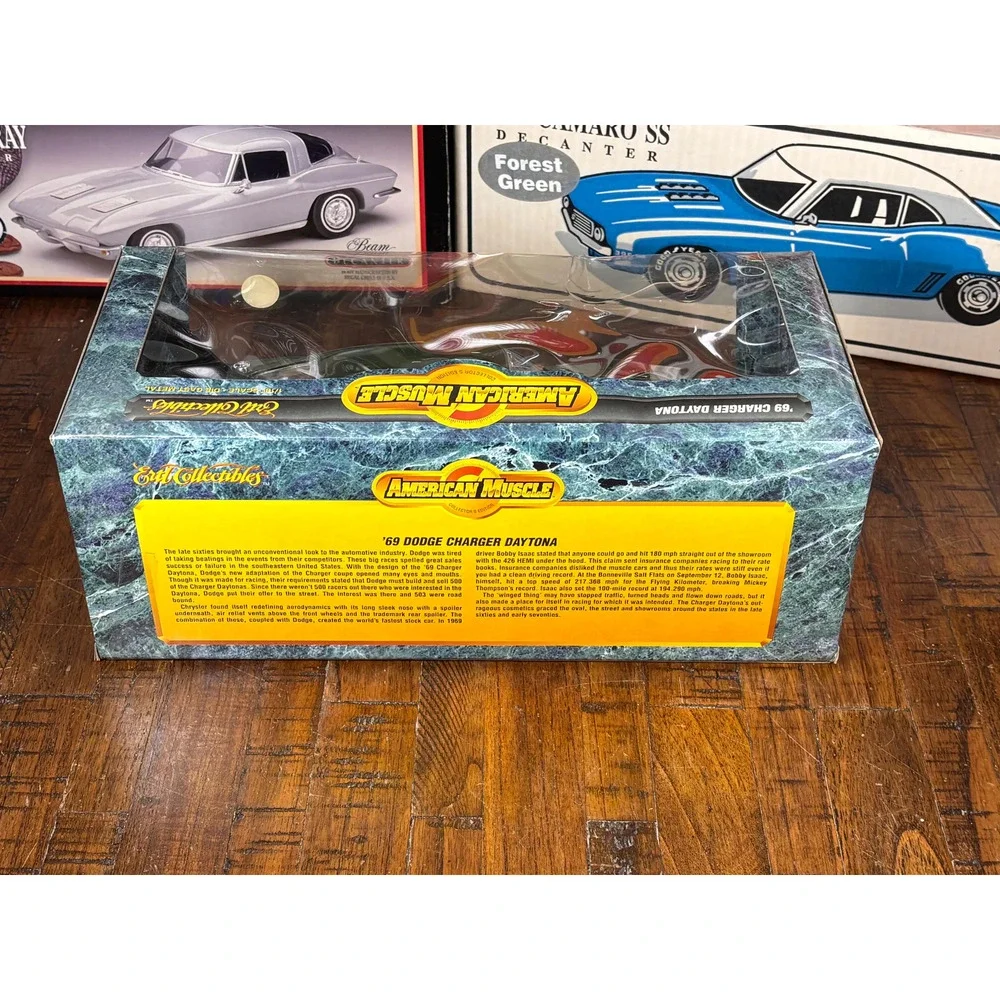 ERTL American Muscle 1969 Green Dodge Charger Daytona 1:18 Diecast Car New